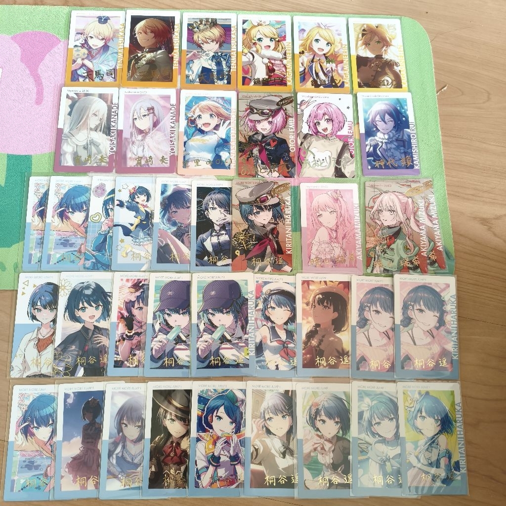 foil epick cards || project sekai official merch