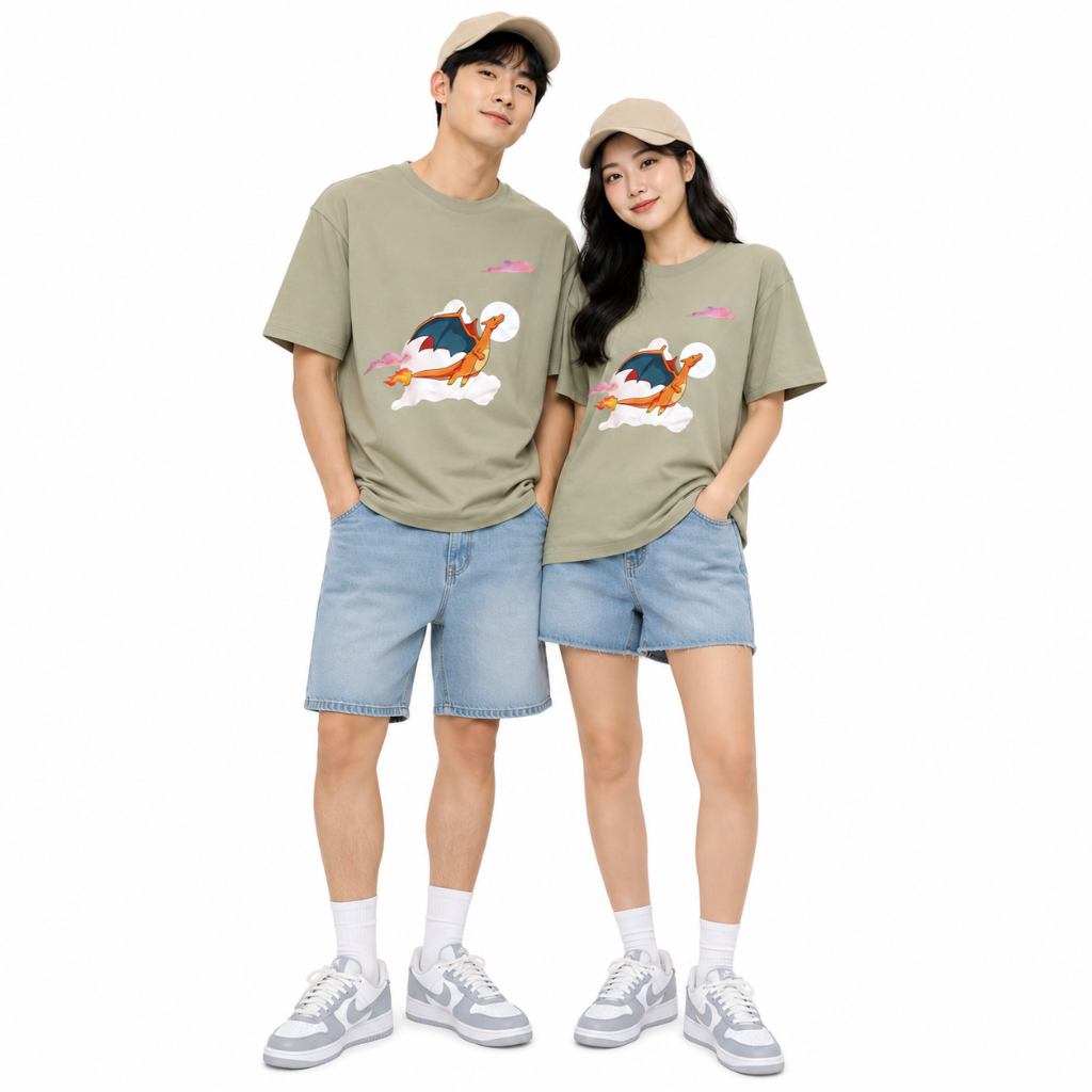 Baverre by Hassenda - Premium Kaos Anime Pokemon Pikachu Unisex Streetwear Tshirt Katun
