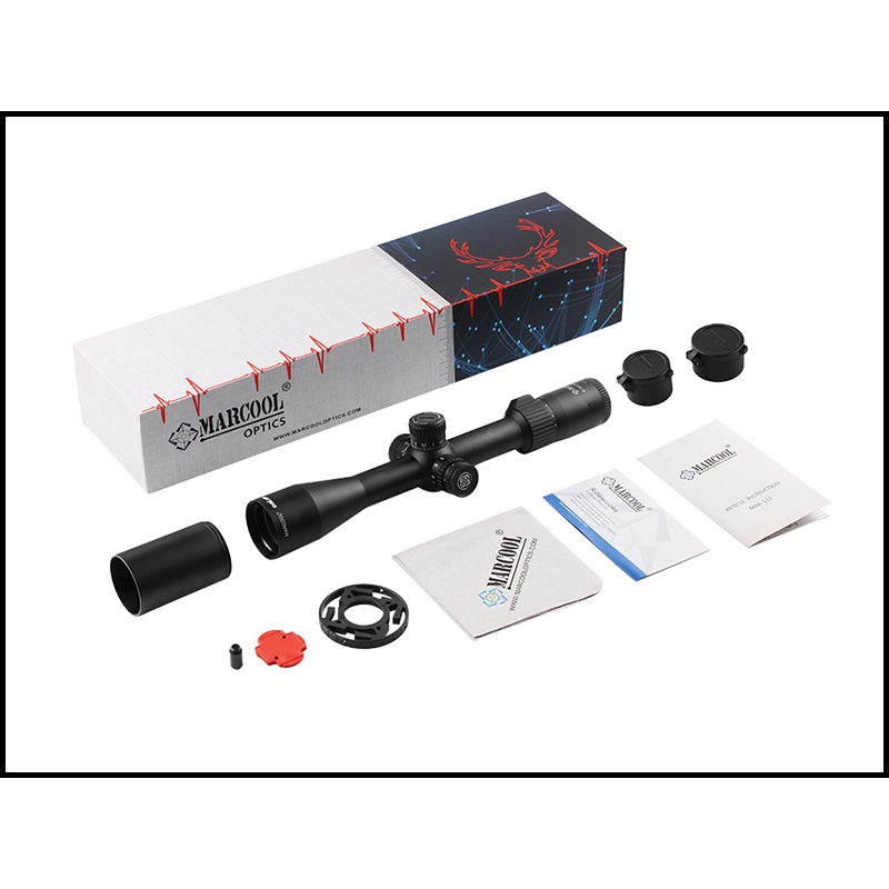Teleskop Marcool Assailant 4-16x44 SF FFP Lensa Fully Coated + Ring Mount