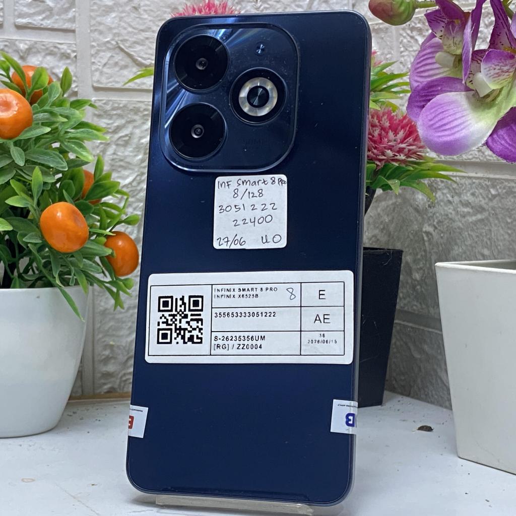 Infinix Smart 8 Pro 8/128GB Bekas Second Original