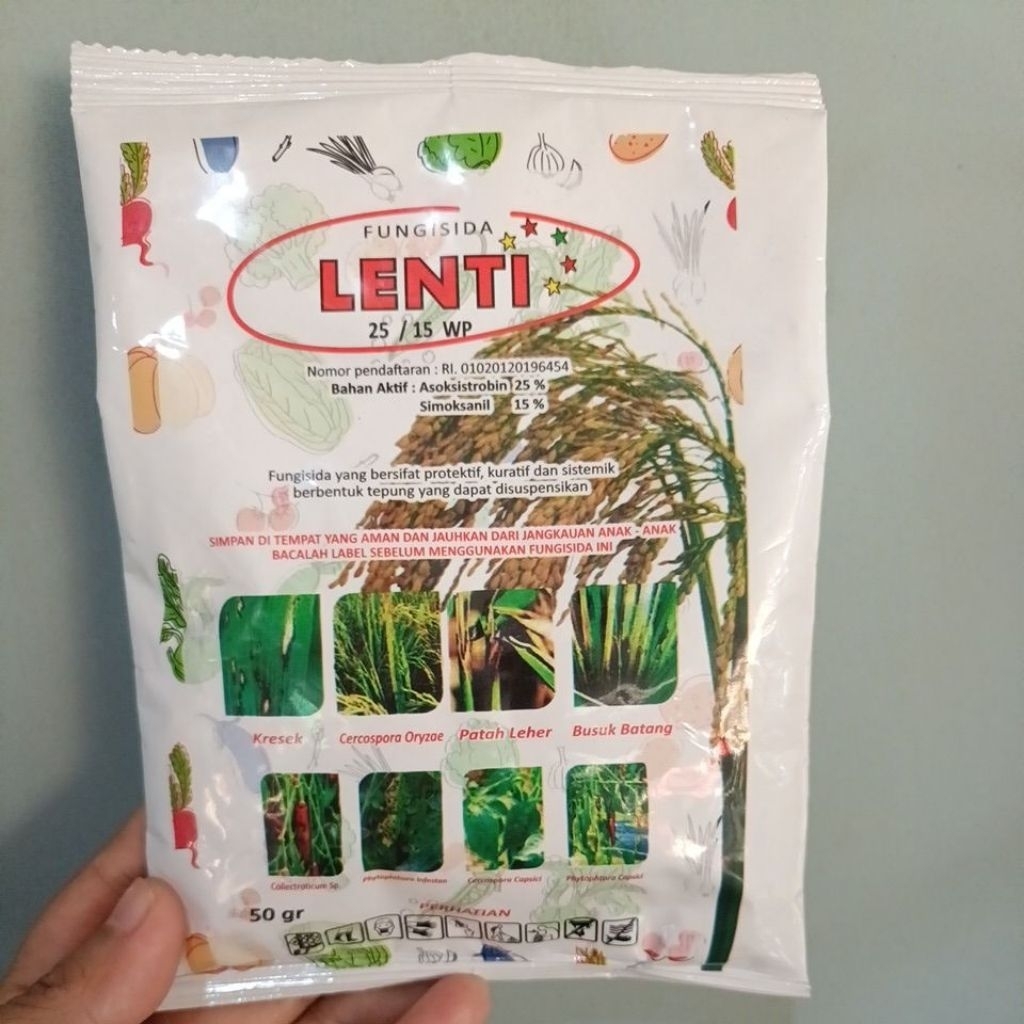 LENTI 25/15 WP 50 gr | Fungisida Sistemik