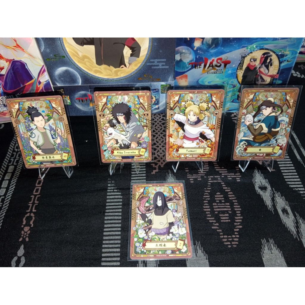 Kartu SP Kayou English dan Chinese Bebas Pilih_SP Kiba, SP Temari, SP Shikamaru, SP Haku dan SP Oroc