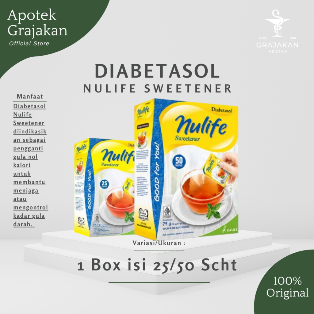 Diabetasol Nulife Sweetener isi 25/50