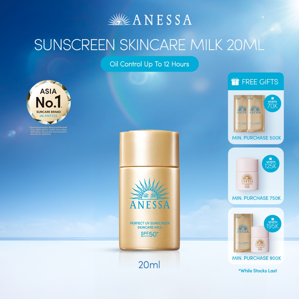 Anessa - Perfect UV Sunscreen Skin Care Milk SPF 50+ PA++++ 20ml