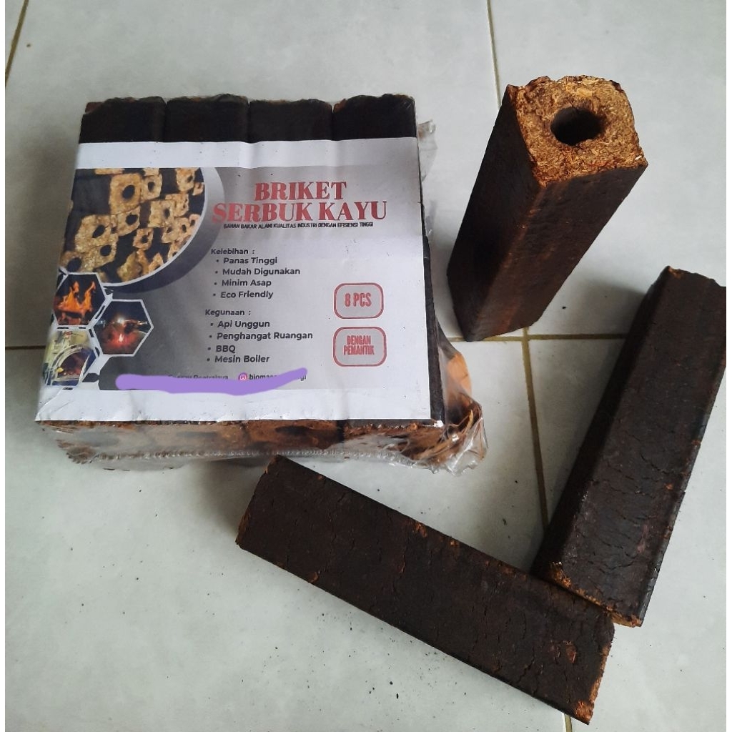 Briket Serbuk Kayu Premium
