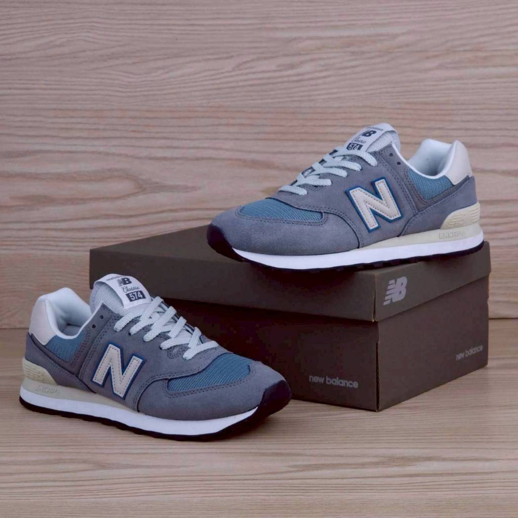 Sepatu Unisex NB 574 Steel Grey
