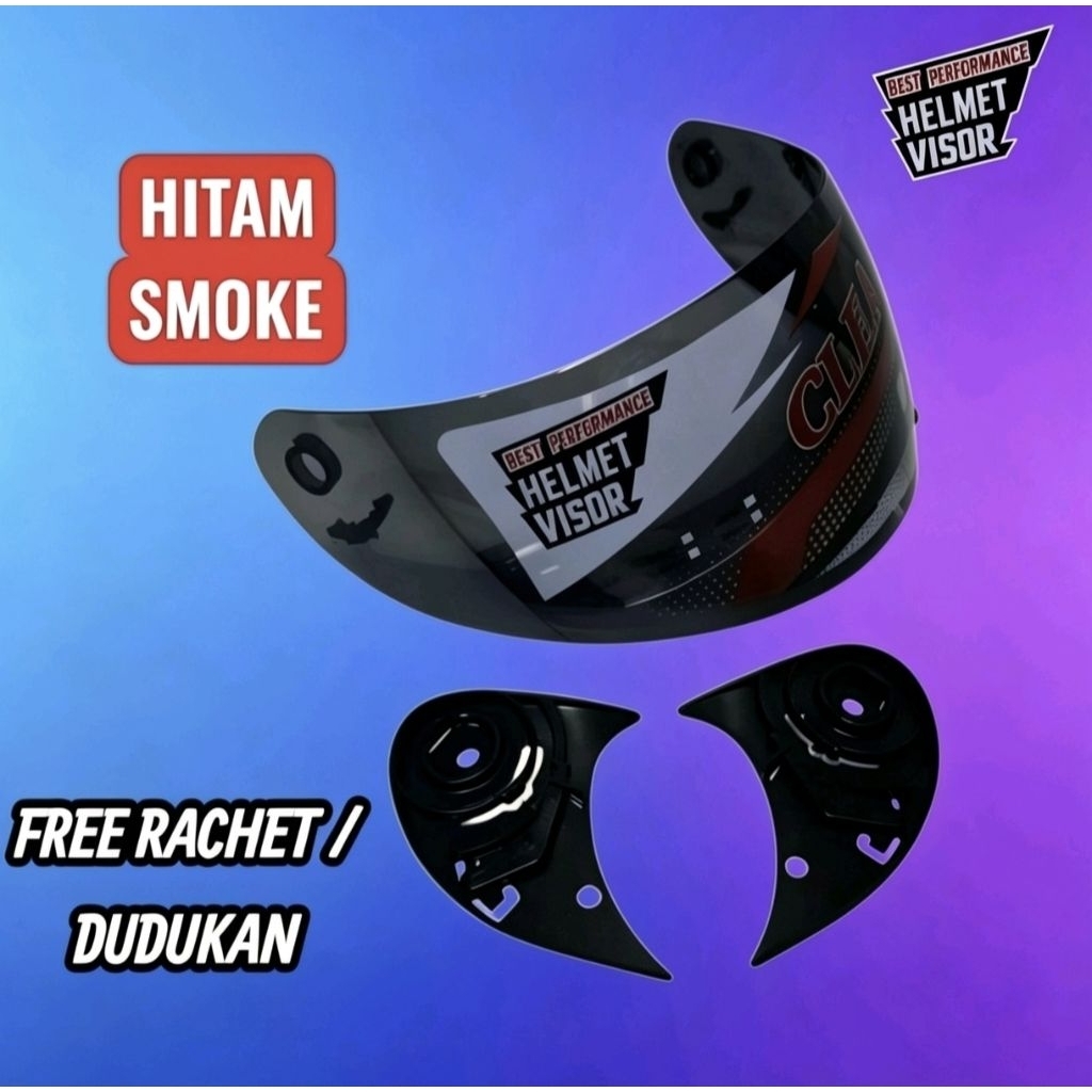 Visor Helm MDS Sparta X Series Free Rachet - Kaca Helm MDS Sparta