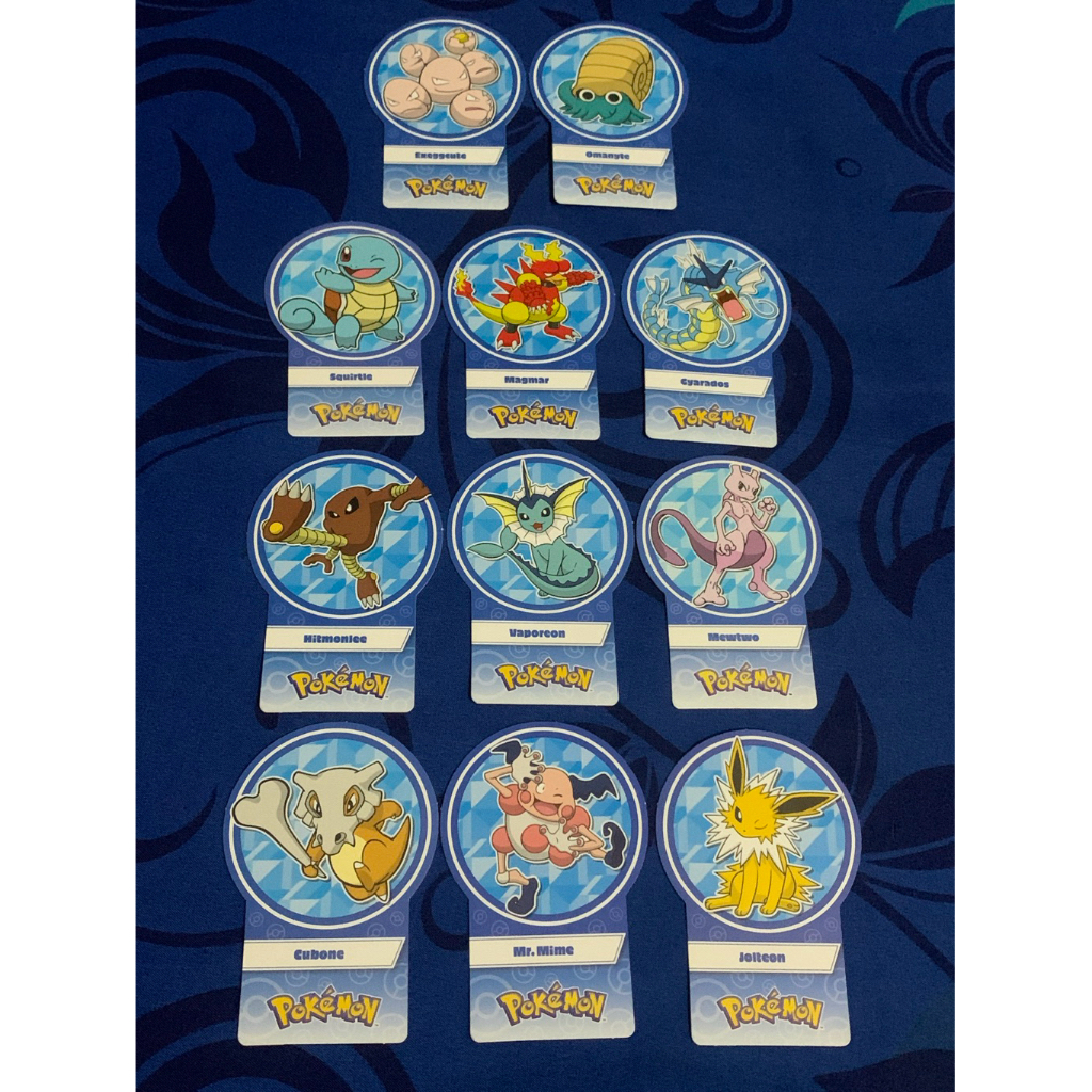 KARTU CHOKI CHOKI POKEMON BIRU