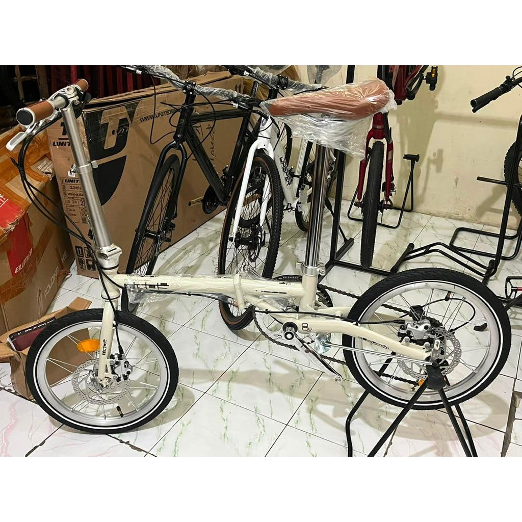 Sepeda Lipat Element Troy Pastel