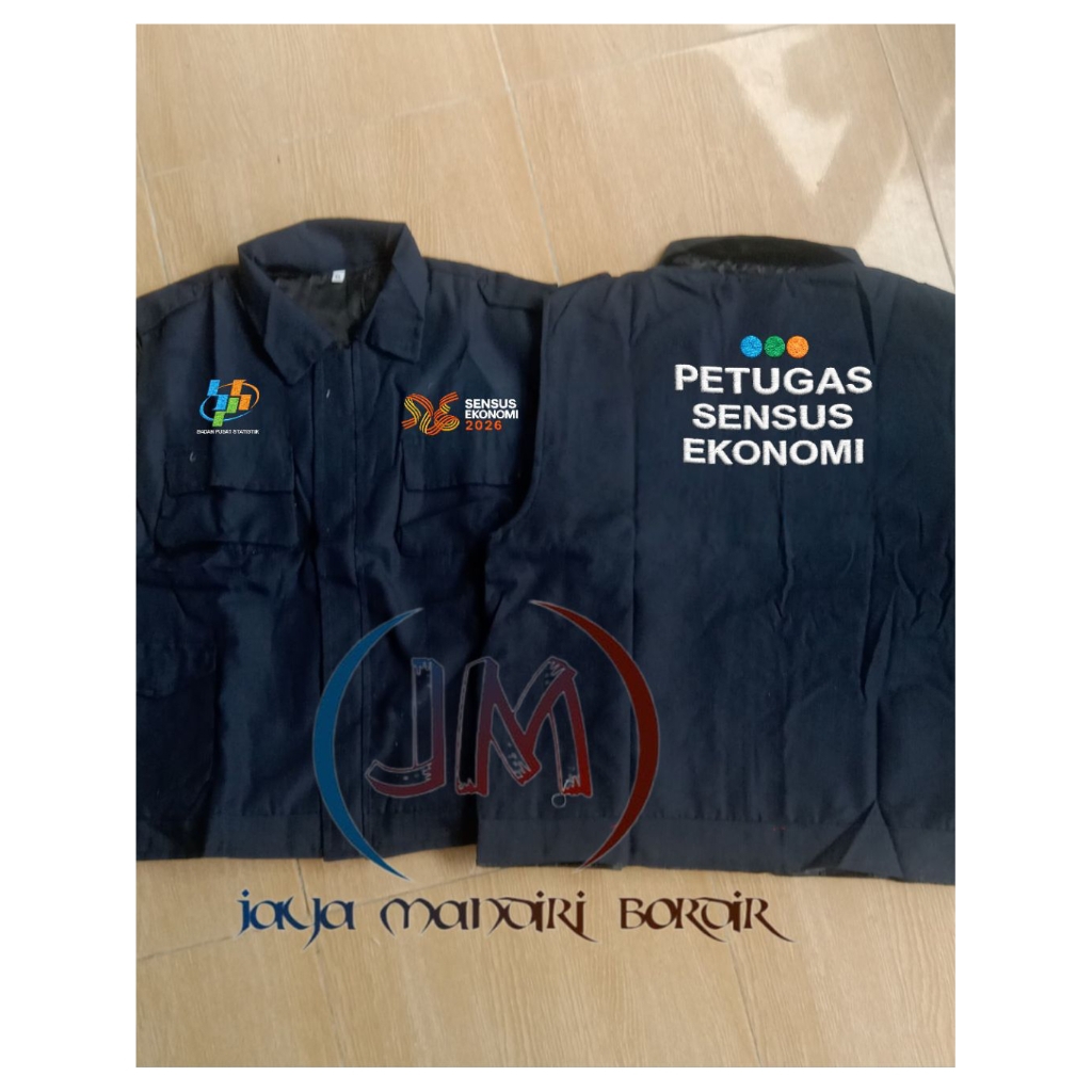 ROMPI PETUGAS SENSUS EKONOMI BORDIR || ROMPI BPS BORDIR || ROMPI BADAN PUSAT STATISTIK || BAJU PETUG
