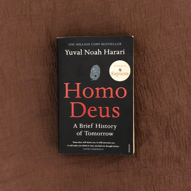 preloved book: homo deus: a brief history of tomorrow (yuval noah harari)