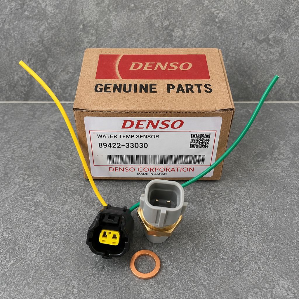 Sensor Ect Temperatur Dan Soket Ect Mazda 2 Mazda 3 Denso