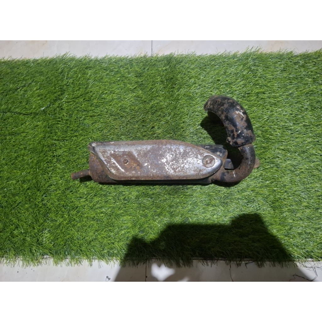 knalpot kresna nusantara baby matic 50cc 2tak original