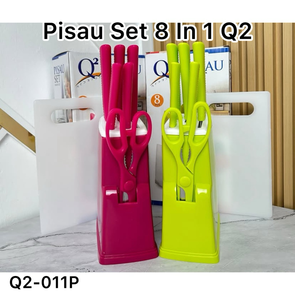 pisau set Q2 -pisau dapur q2-011p