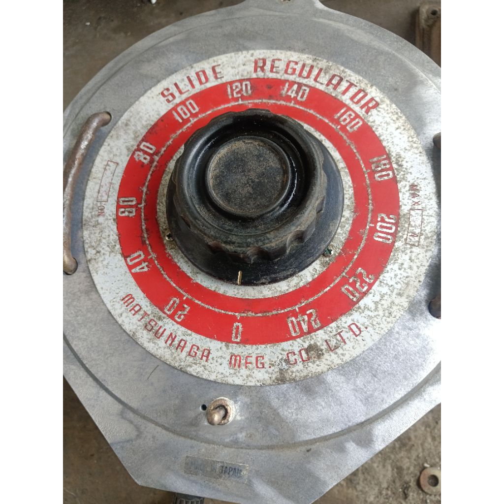 slide regulator matsunaga 3000 watt made in japan