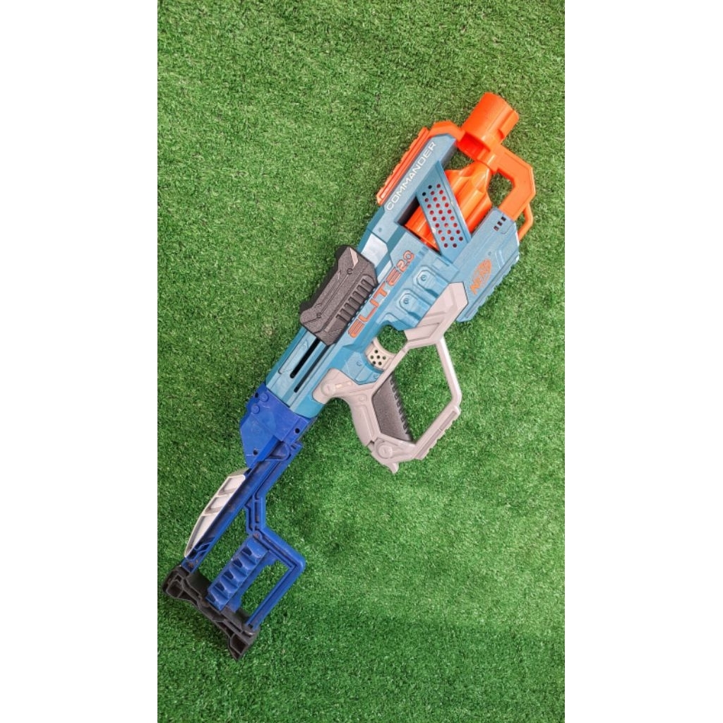 Nerf Elite 2.0 Commander RD-6+papor blkng