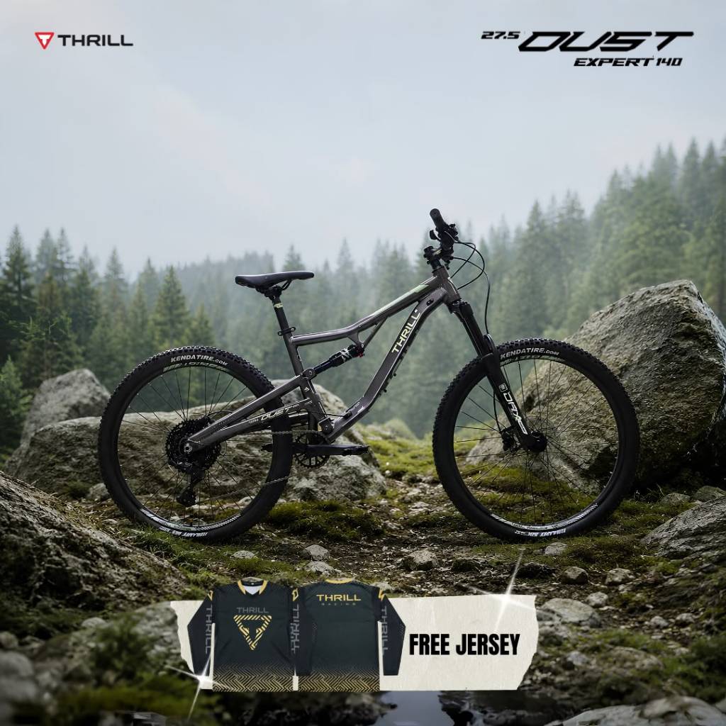 SEPEDA GUNUNG DOWNHILL MTB THRILL OUST T140 EXPERT