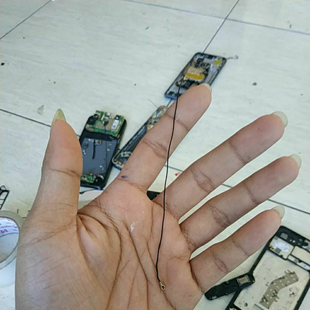 kabel antena bekas itel a60s