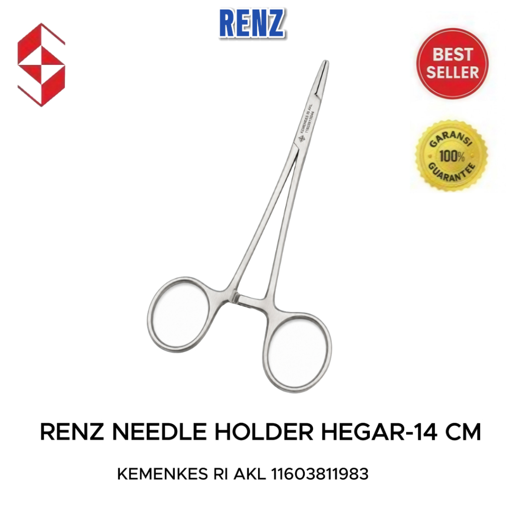 Renz needle holder hegar -14 cm