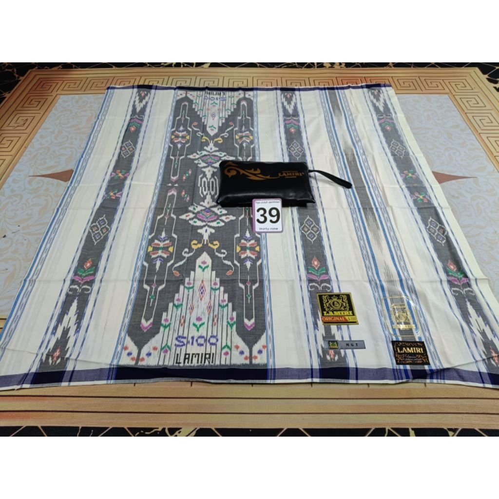 COD Sarung Lamiri S90 Type MGT S100 Bahan sutra 50% Atbm(alat tenun bukan mesin)terbaik dikelas lami