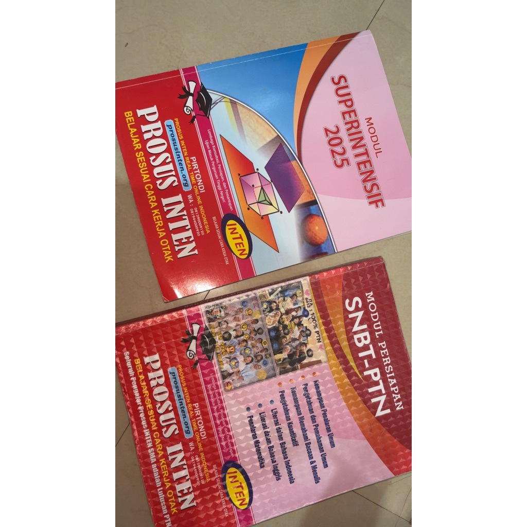 Preloved Buku INTEN