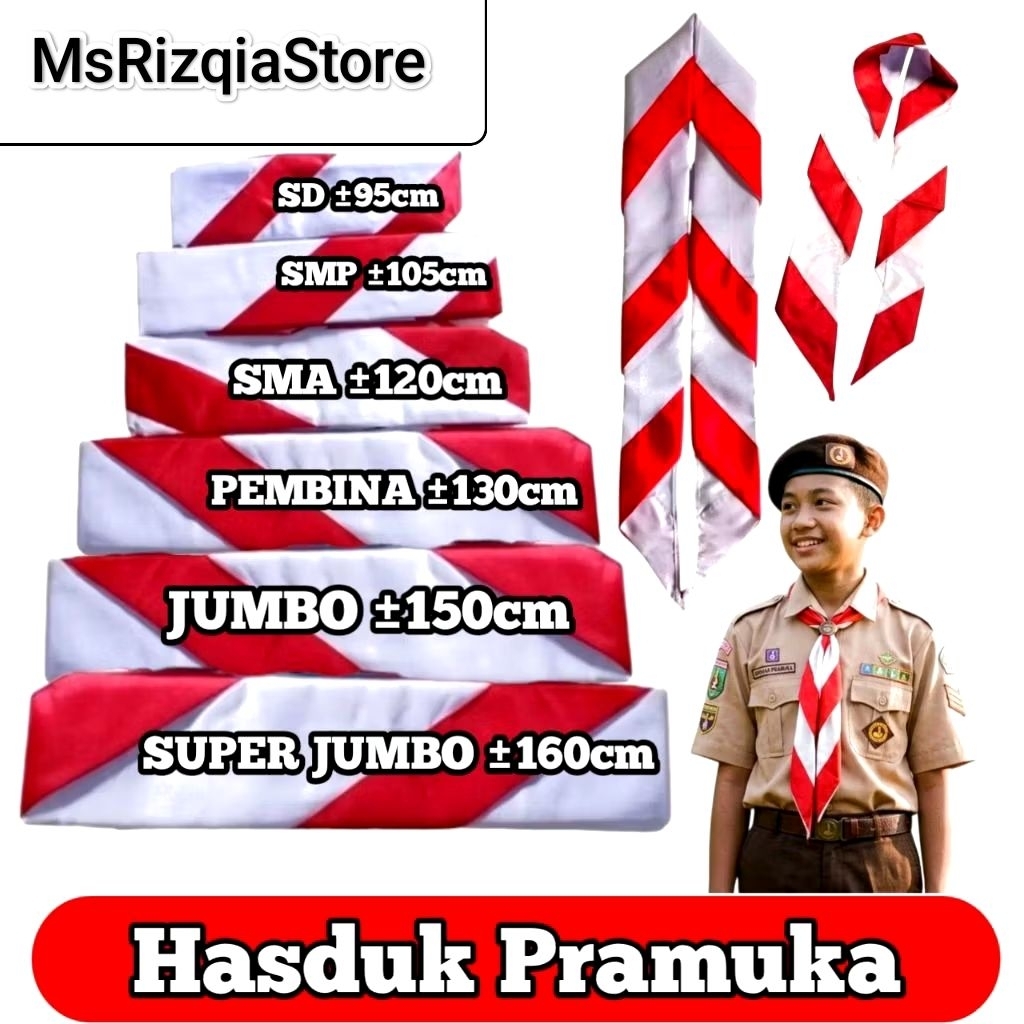 Kacu Pramuka+Ring/Hasduk Pramuka SD SMP SMA Pembina