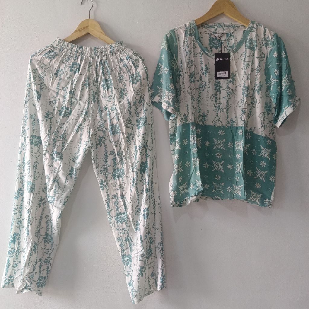SETELAN DEWASA RESL BATIK HUZA SOFT   /  STELAN CP SOFT STANDAR by BATIK HUZA  /  PIYAMA BATIK HUZA 