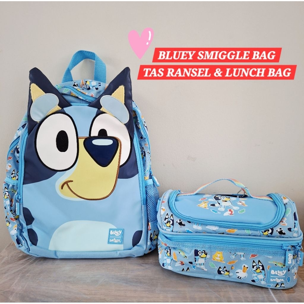lunch bag smiggle karakter bluey smiggle karakter bingo bluey tas bekal smiggle blueyy tas smiggle 3