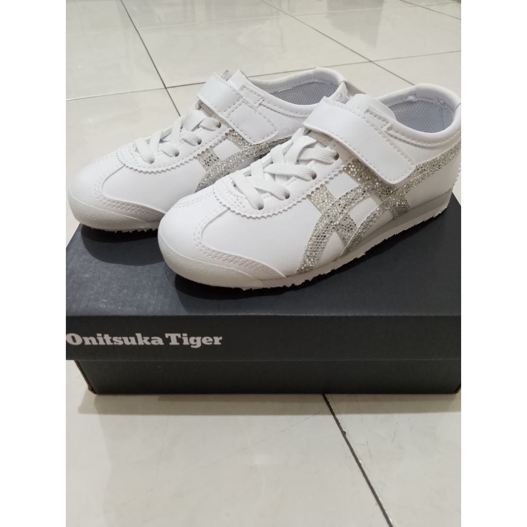 ONITSUKA TIGER KIDS MEXICO 66 SILVER