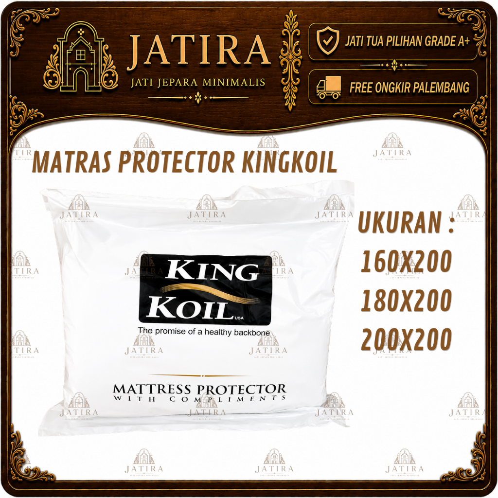 Matras Protector King Koil | Pelindung Kasur Matras Springbed King Koil Murah Palembang