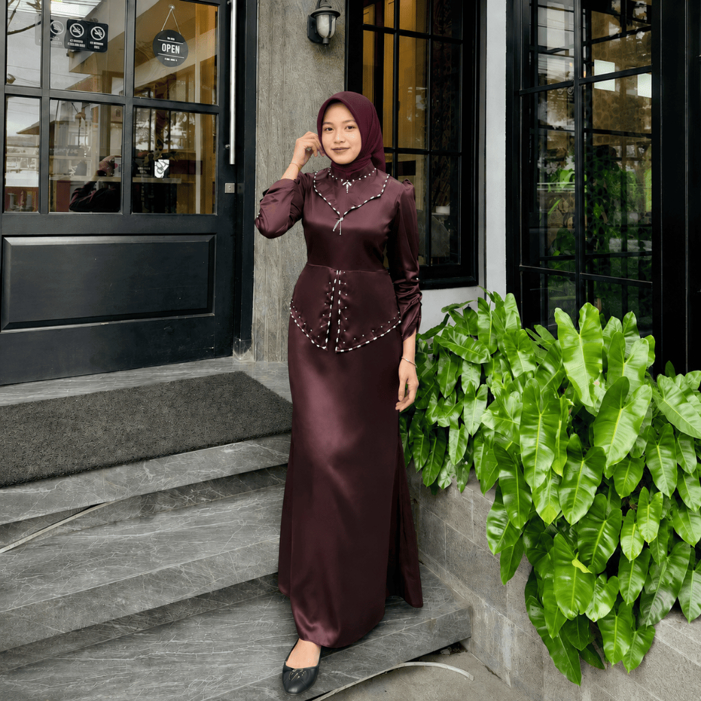Kamila Dress Mermaid Premium - Dress Duyung Kondangan Lamaran Wisuda Kekinian Simple dan Elegant