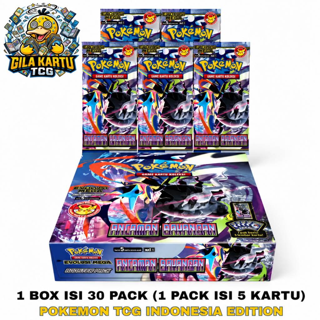 Pokemon Ancaman Bayangan Booster Box - Pokemon Indonesia