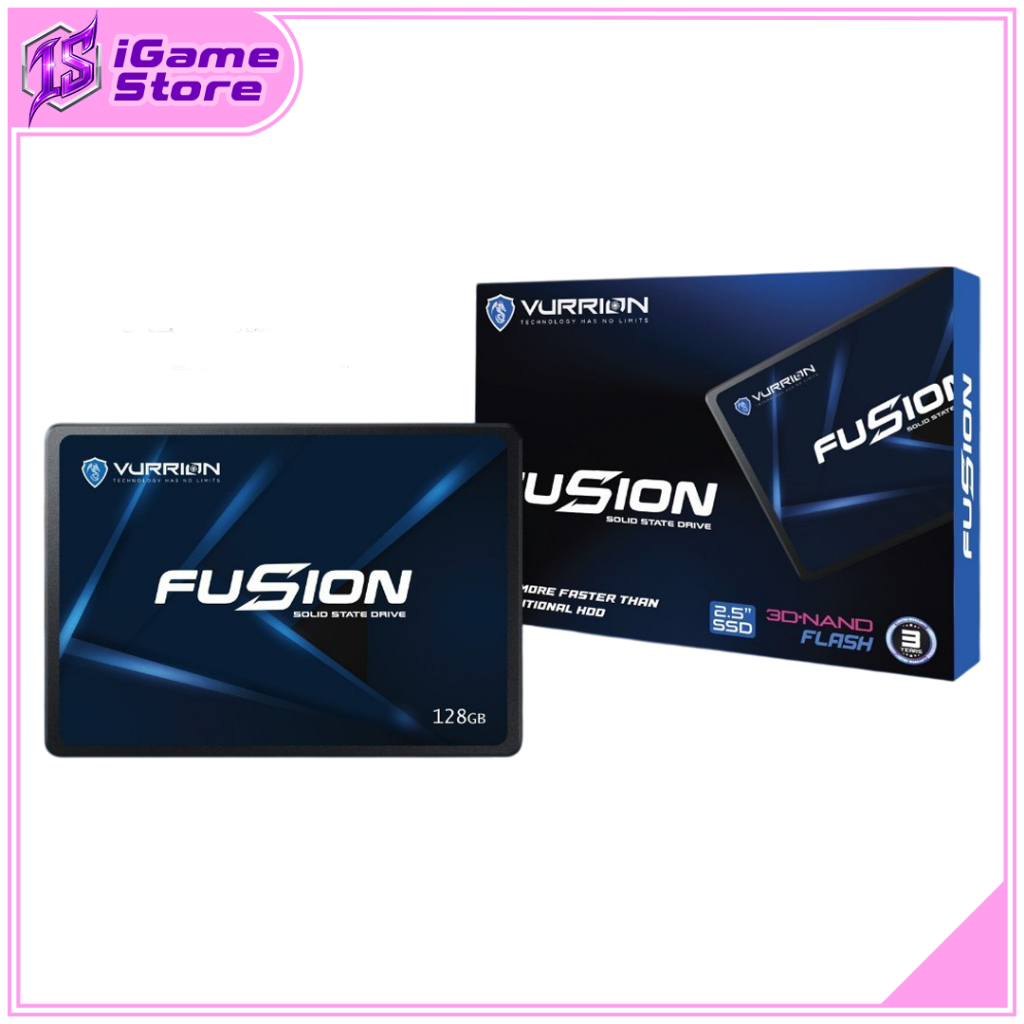 SSD VURRION FUSION 128GB | 256GB | 512GB I 1TB SATA3