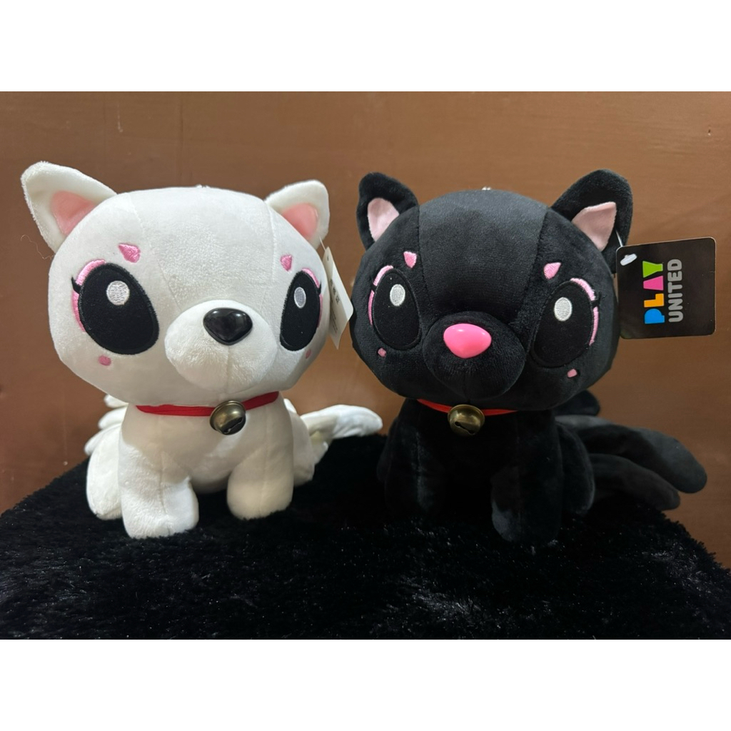 Boneka Karakter Gumiho Ekor 9 size 18x21cm / Boneka Rubah Ekor Sembilan / Boneka Ekor Sembilan / Bon
