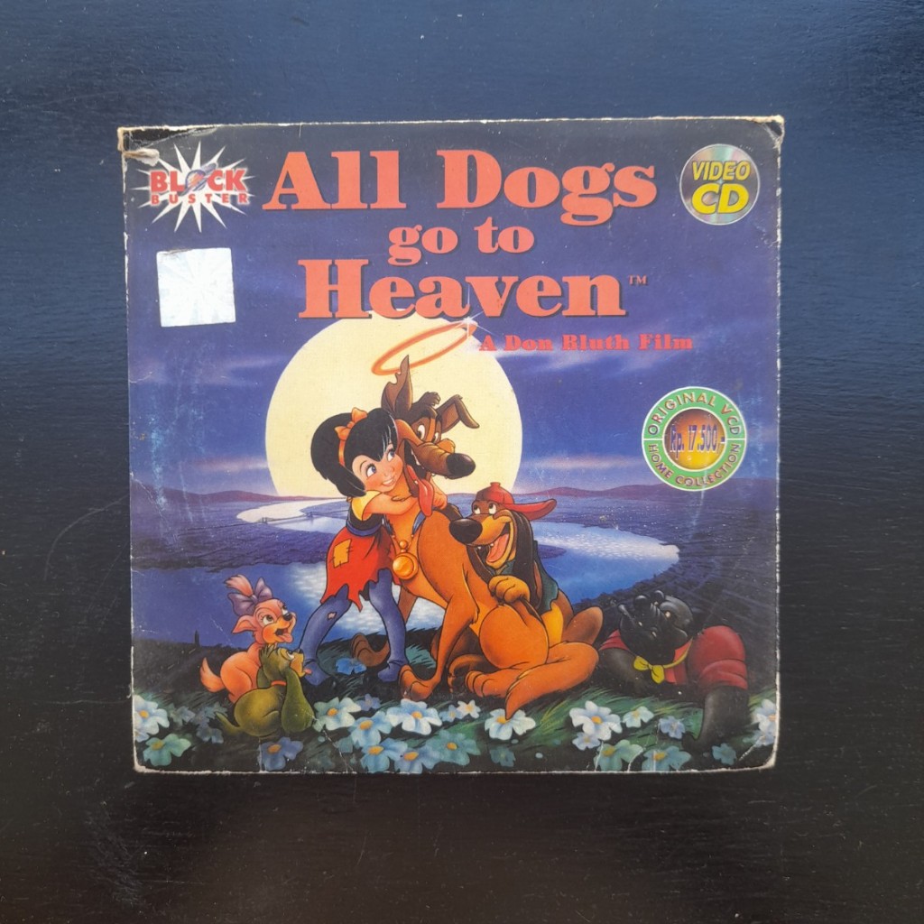 VCD film kartun anak - All Dogs go to Heaven