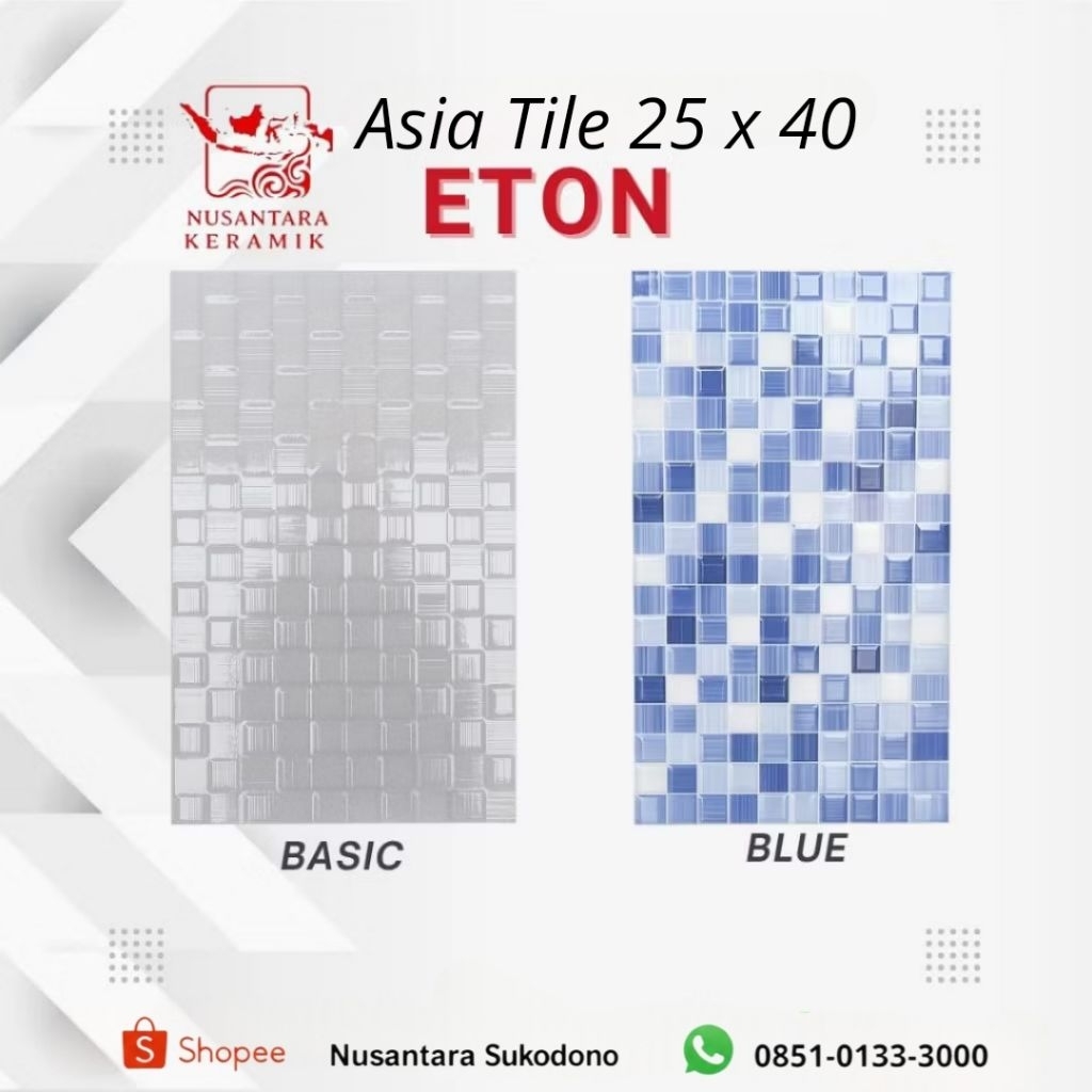 Keramik Dinding Asia Tile ETON 25x40