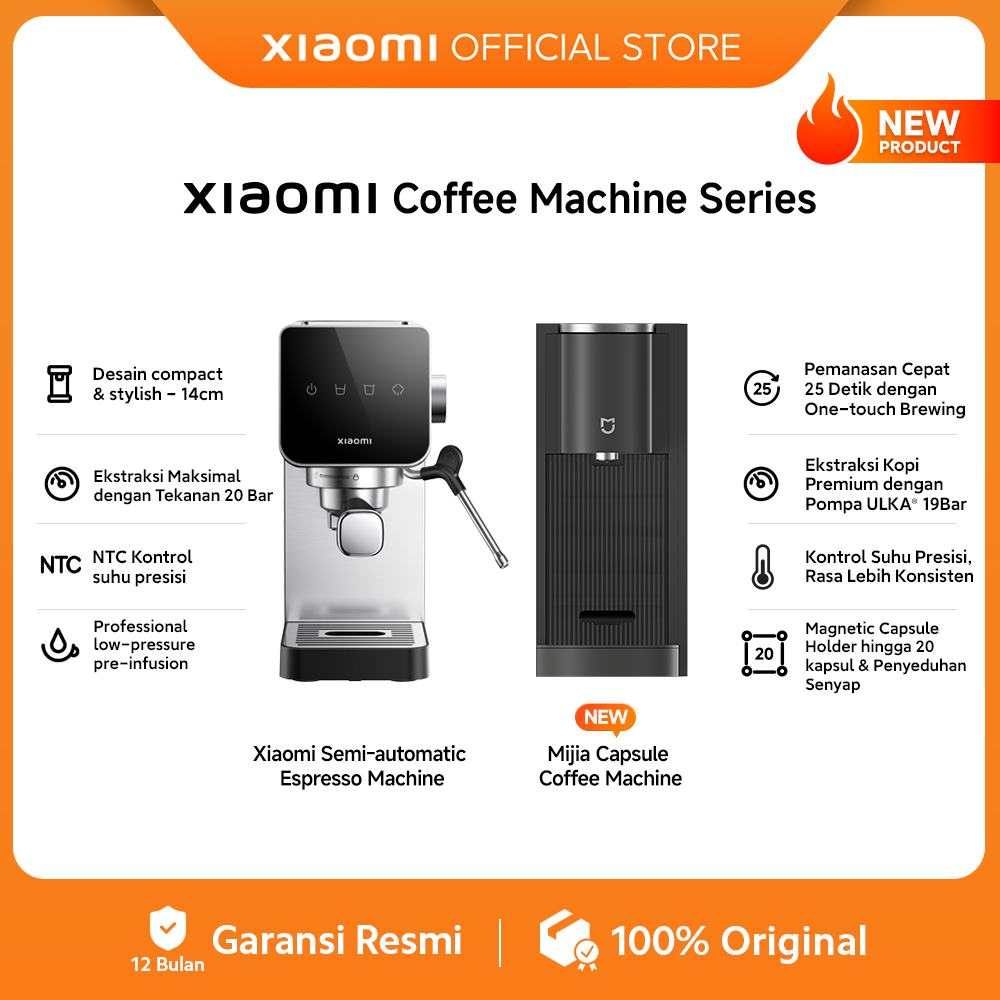 Xiaomi Mijia Coffee Machine Series | Xiaomi Semi-automatic Espresso | Mijia Capsule Coffee Machine |
