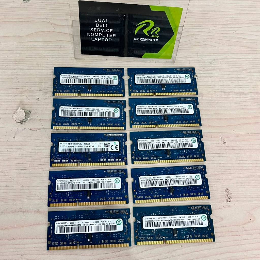 RAM LAPTOP RAMAXEL 4GB DDR3L ( COPOTAN LAPTOP )
