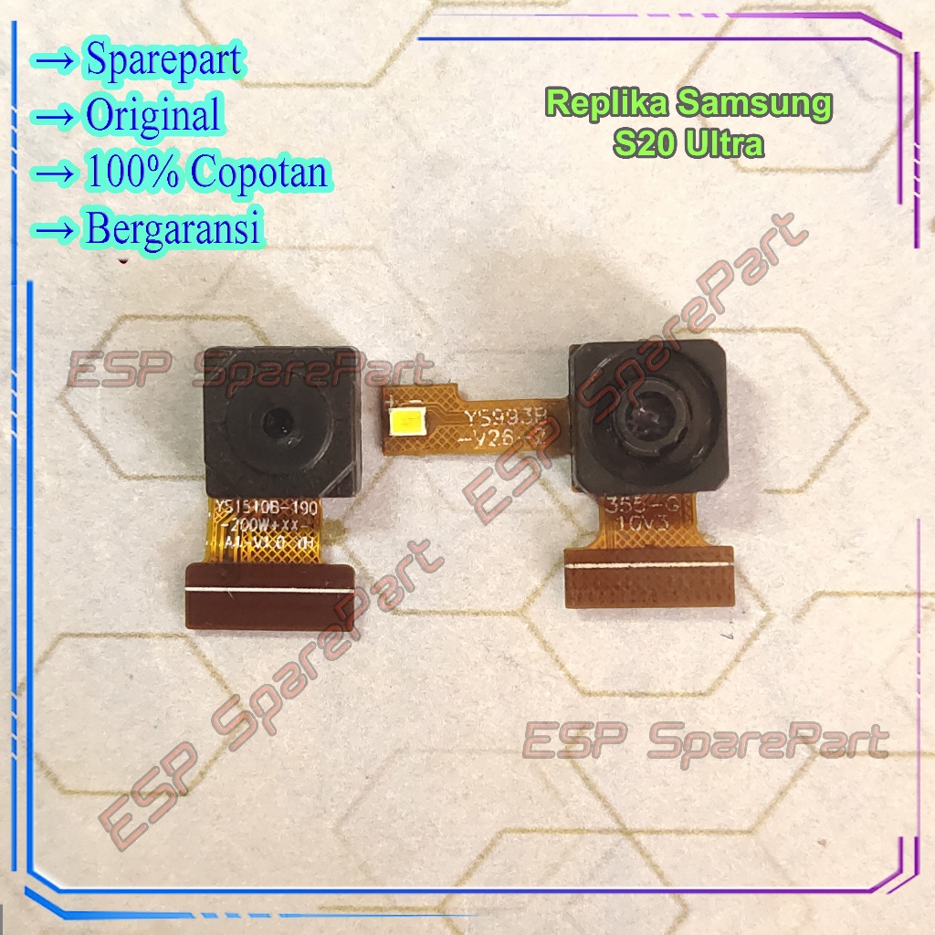 Kamera Replika Samsung S20 Ultra Belakang / Camera Big Copotan