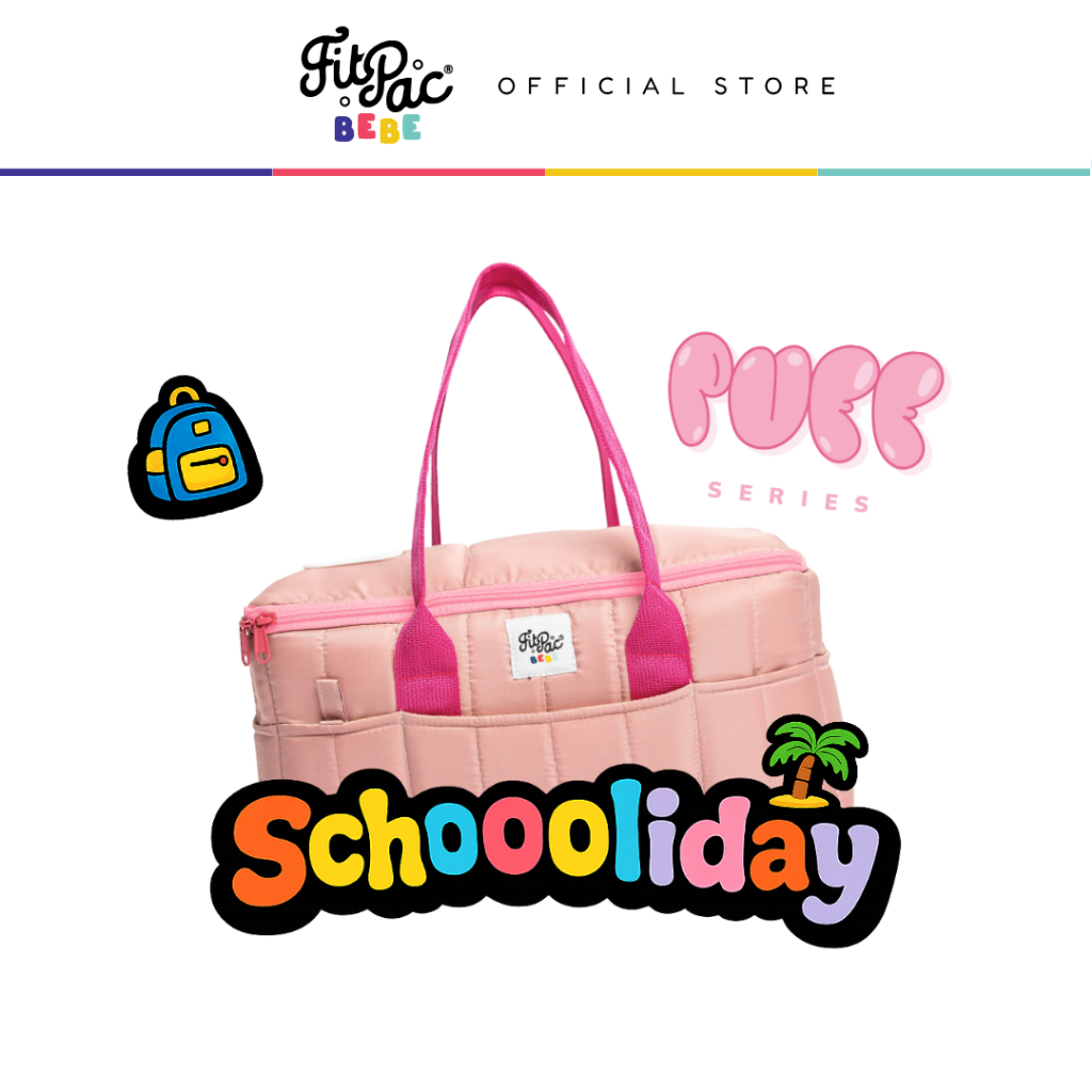 FitPac Diaper Bag/Caddy Bag/Tas Bayi-Diaper Pac Puff