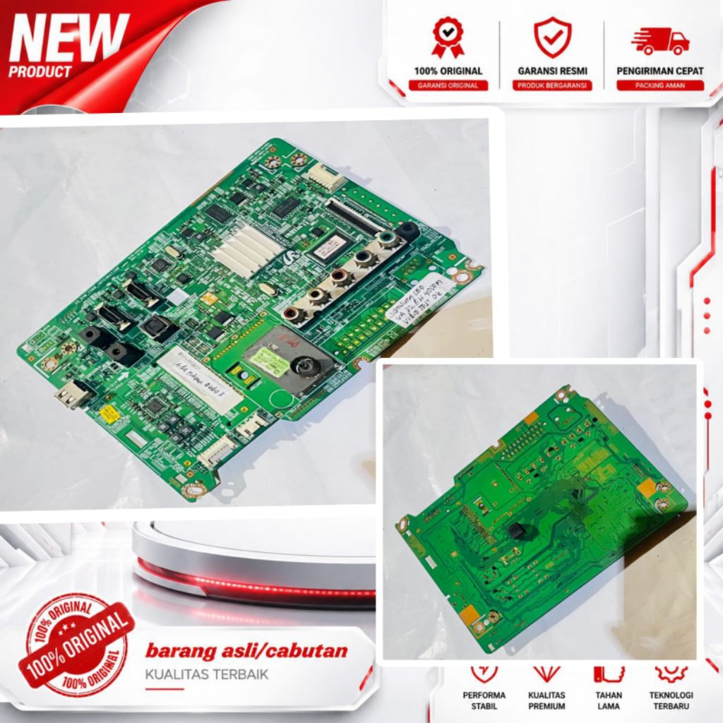 BERGARANSI  SAMSUNG LED 32EH4003M MAINBOARD MESIN TV SAMSUNG LED 32EH4003M ASLI ORIGINAL