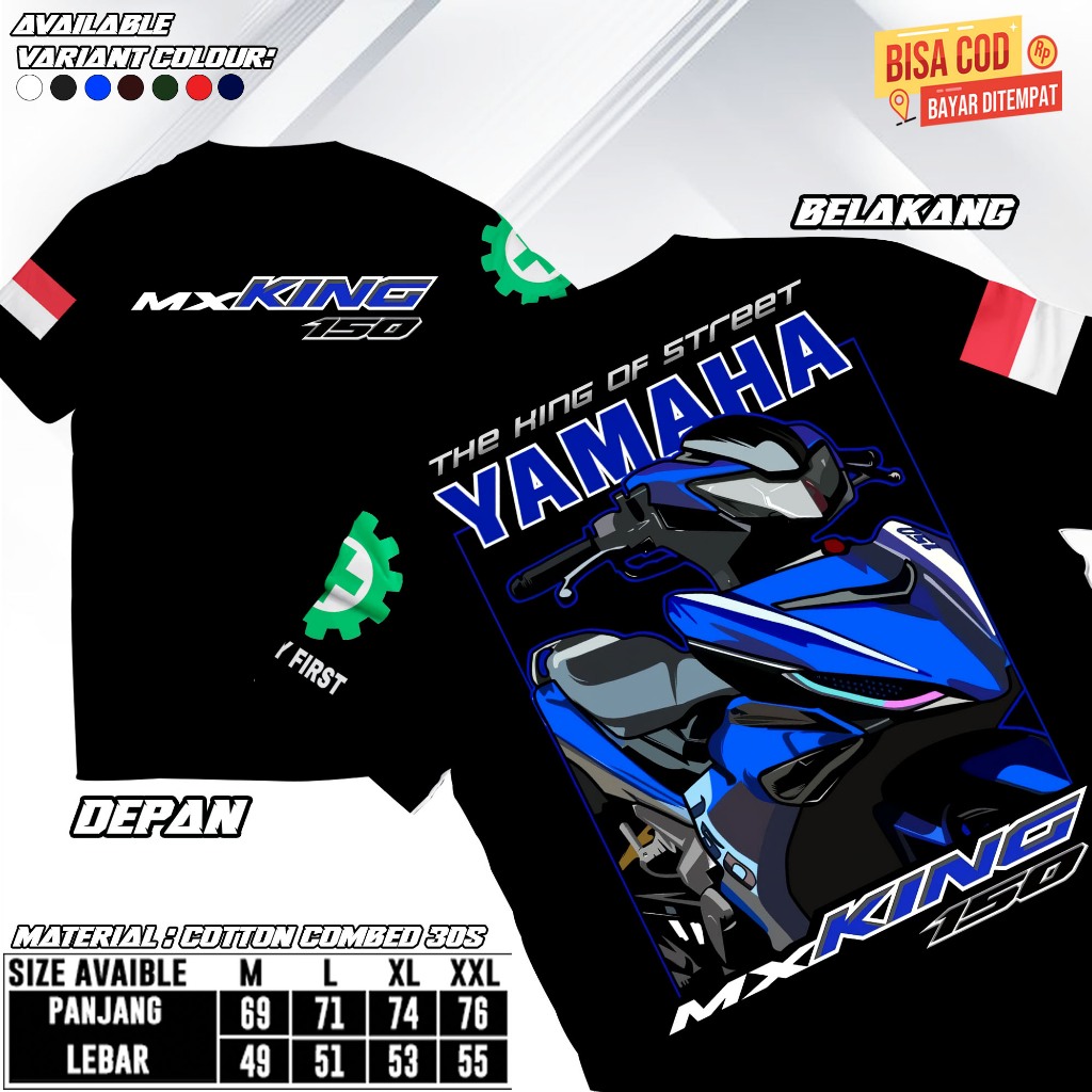 Kaos Yamaha Jupiter MX KING kaos Yamaha MX king Kaos Mx king