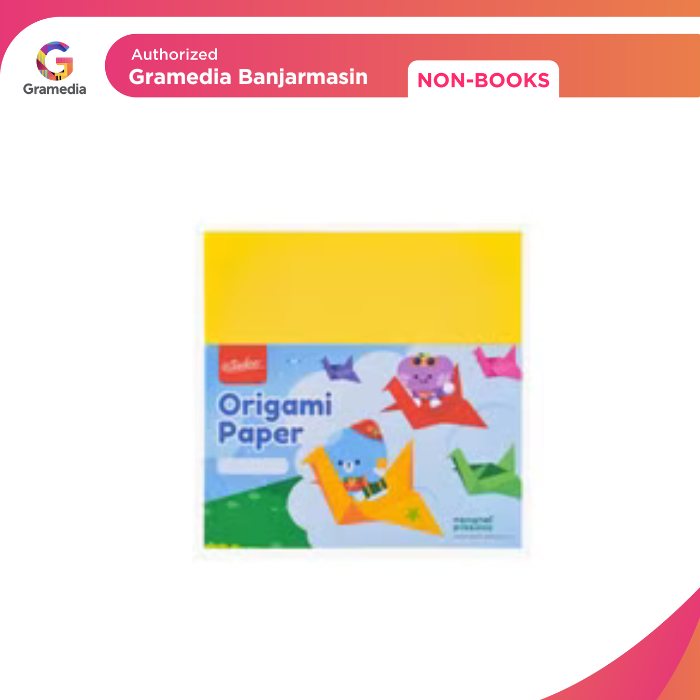 Gramedia Banjarmasin - ESTUDEE ORIGAMI PAPER 50 SHEETS 10X10