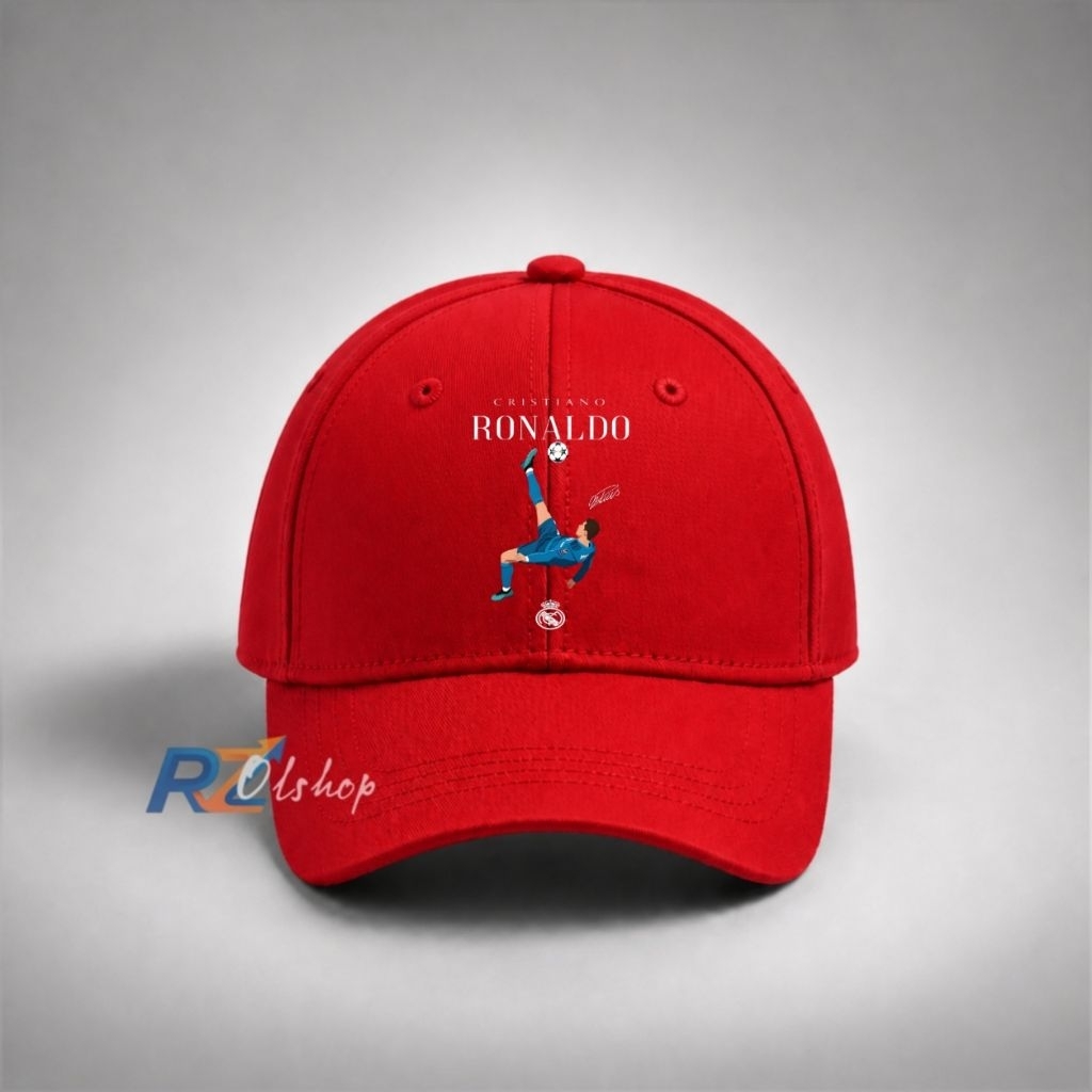 Topi Anak baseball karakter CR7 CHRISTIANO RONALDO  SALTO ICONIC, Keren & Adjustable, Nyaman Dipakai