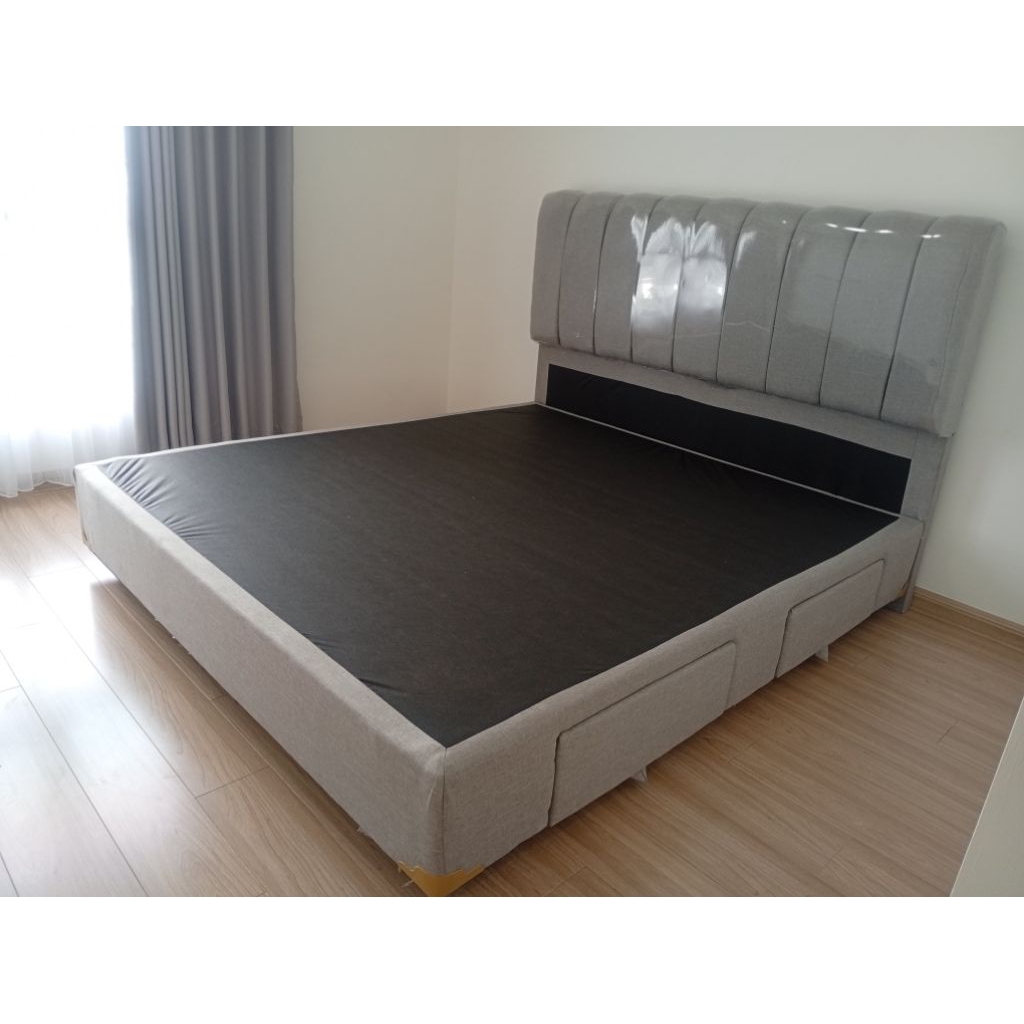 DIVAN laci DENGAN SANDARAN divan kasur. divan pelapis kasur