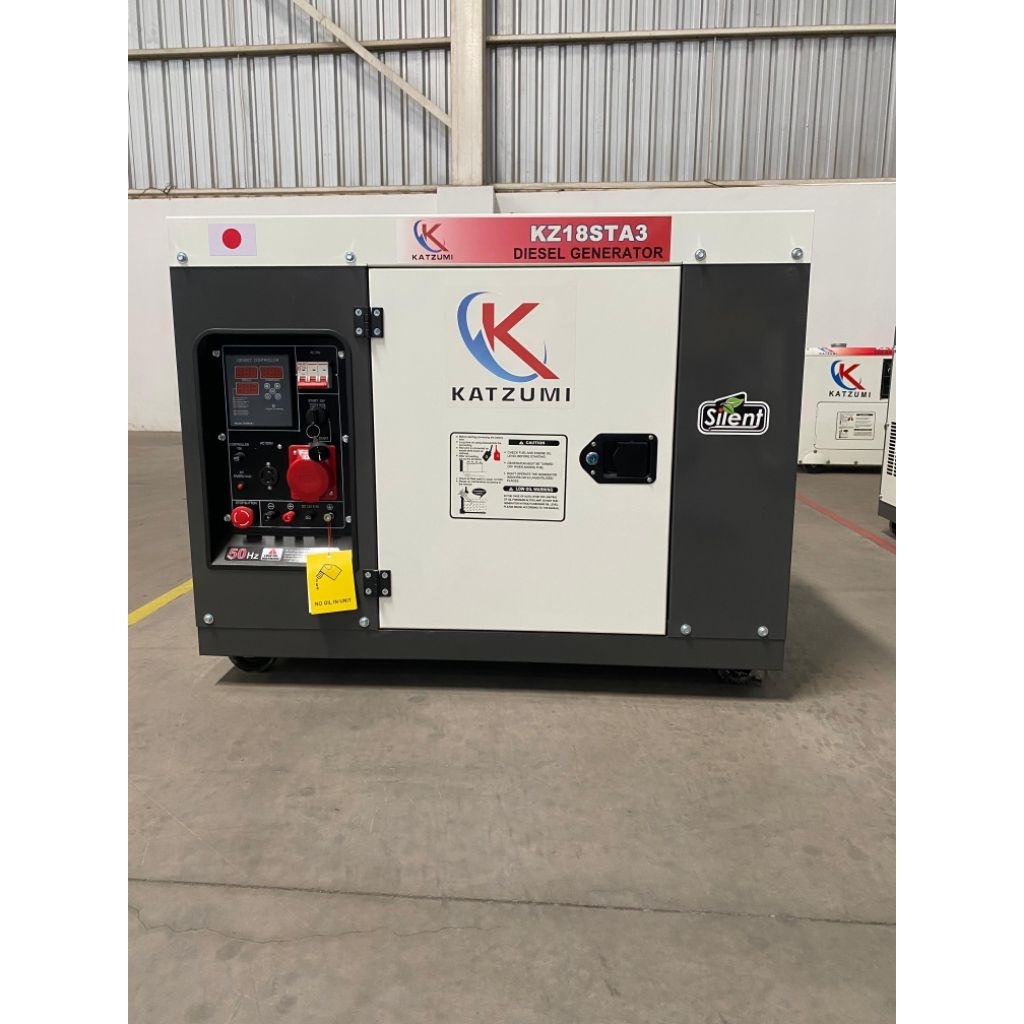 Genset Katzumi 15kva 12000watt 3 phase kz18sta3