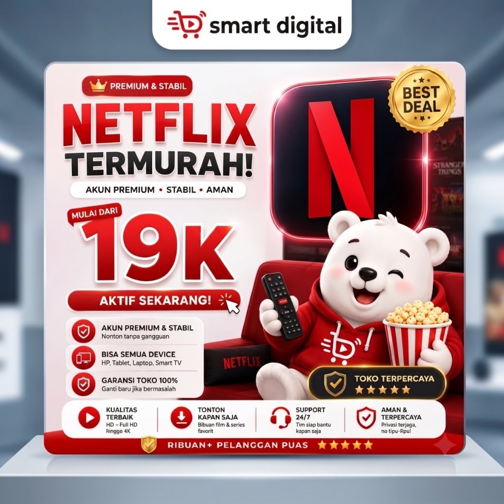 NETFLIXXX PREMIUM BERGARANSI