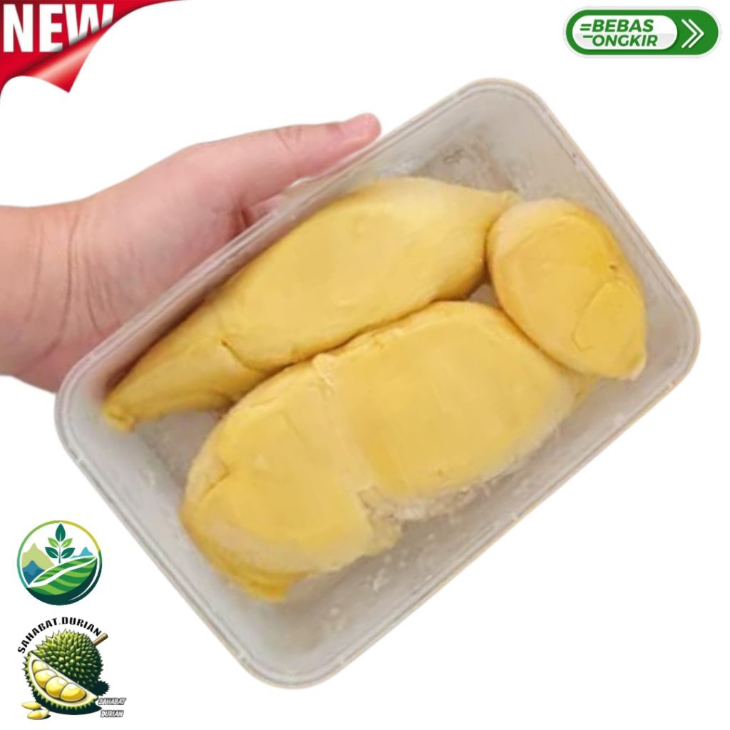Durian montong | Durian montong kupas 500 gram | Durian montong manis legit