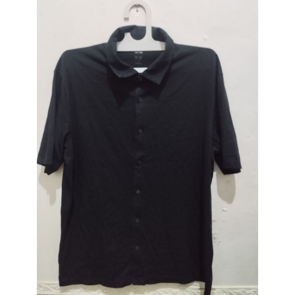 kemeja uniqlo airism second