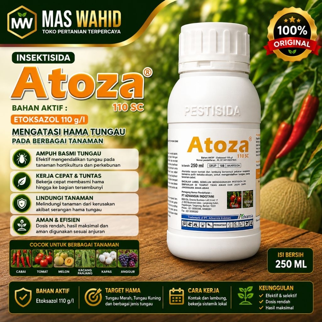 Insektisida Atoza 250 ml Hama tungau